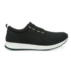 Imagem de Tênis Sapatênis Feminino Casual Macio Leve - Schiareli, Preto, Branco,