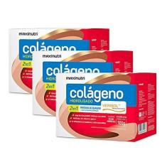 Imagem de Kit 03 Colágeno Verisol 30 Sachês Frutas Vermelhas Maxinutri