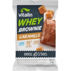 Imagem de Vitalin Whey Brownie Caramelo ZERO 35g