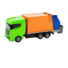 Imagem de Caminhão Lixeiro Coletor Brinquedo Infantil Interativo - Divplast