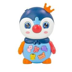 Imagem de Piano Teclado Musical Bebê Brinquedo Infantil Divertido Som Pinguim