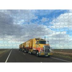 Imagem de Quebra-Cabeça Cognitivo Reabilitação Para Idosos - Caminhões - Reidope