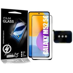 Imagem de Película Vidro 3D + Película De Câmera Compatível Galaxy M52 5G M526 -