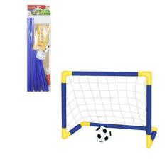 Imagem de Kit Mini Trave Golzinho Futebol Com Bola Infantil Dm Toys - Comercial