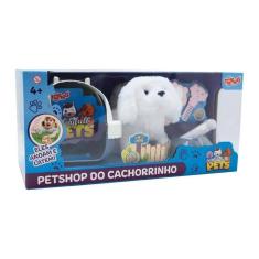 Imagem de Pelúcia Interativa Cachorrinho Branco - Toyng 48366