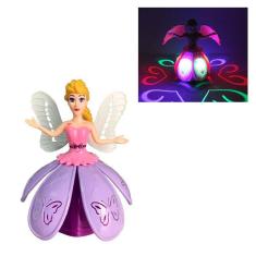 Imagem de Boneca Princesa Com Luz Musical Giratória Abre Fecha A Saia