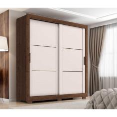 Imagem de Guarda Roupa Titanium 2 Portas de correr 4 Gavetas
