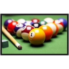 Jogo Sinuca Snooker Mini Mesa Bilhar 51cm Portátil Infantil