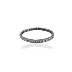 Imagem de Pulseira Armazem RR Bijoux grafite cristais grafites