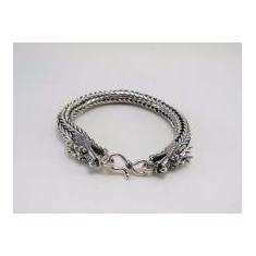 Imagem de Pulseira De Bali Grossa Em Prata 925 - Dg Presentes