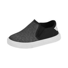 Imagem de Tênis Infantil Baby Masculino Slip On Preto Molekinho 2133.173