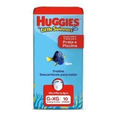 Imagem de Fralda para Piscina e Mar Huggies Tamanho XG 10 Unidades Peso Indicado +14kg