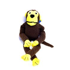 Imagem de Brinquedo Pelúcia Com Apito Para Cães Macaco