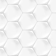 Imagem de Papel Parede 3D Lajota Grande Adesivo Geometrico Decorativo