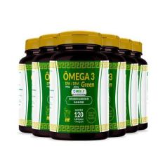 Imagem de 6X Omega 3 Oleo De Peixe 1000Mg 120 Caps Aumenta Imunidade - Hf Suplem