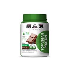 Imagem de TOP VEGAN PROTEIN POTE 600G CHOCOLATE, Max Titanium