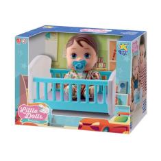 Imagem de Boneca Little Dolls Bercinho Menino
