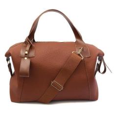Imagem de Bolsa Sacola Casual Amanda Block com Alça Transversal Zíper Interno e 