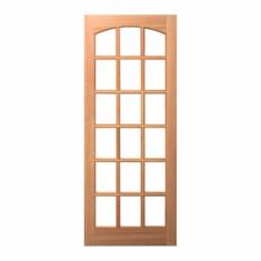 Imagem de Folha de Porta Maciça 210x80cm Eucalipto PM13 Formosa Cruzeiro Portas Marroml