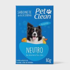 Imagem de Sabonete Pet Clean Neutro para Cães e Gatos 80g