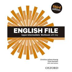 Imagem de English File - Upper-Intermediate - Workbook With Key - Editora Oxford - 9780194558501