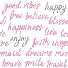 Imagem de Papel de Parede Coisas Boas Pink