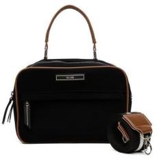 Imagem de Bolsa Em Lona Feminina Transversal Moderna-Feminino