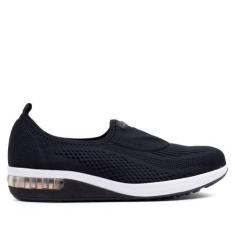 Imagem de Tênis Feminino Modare Slip On Linho Preto
