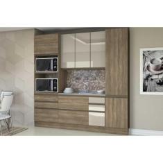Imagem de Cozinha Modulada Kappesberg Maxxi 4 Peças (1 Armário + 1 Balcão + 2 Pa