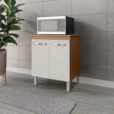 Imagem de Balcao Multiuso 70cm 2 Portas 9240 Savana Off White Mobbs Savana Off White