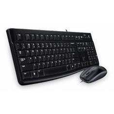 Imagem de Kit Teclado E Mouse Logitech Desktop Mk120 Abnt2 920004429