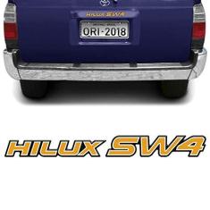 Imagem de Adesivo Traseiro Hilux Sw4 2002 Emblema  Resinado