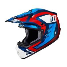 Imagem de Capacete Hjc Off Csmxii Phyton Azul Vermelho E Branco 58 [f016]