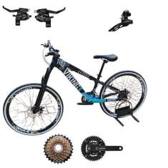 Imagem de Bicicleta Vikingx  21v Aro 26 Tuff 25 Aluminio Shimano Mtb Freeride Su