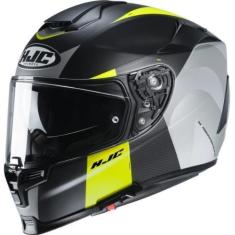Imagem de Capacete hjc rpha 90s cadan preto cinza e verde 59