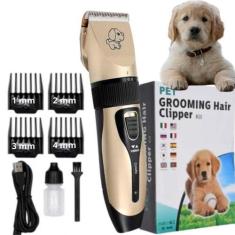 Imagem de Aparador de Pelos para Pets com Pentes Ajustáveis - LIPPIN