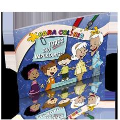 Imagem de Livro - Livros para colorir- Todos são importantes