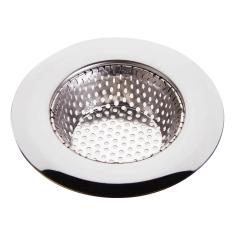 Imagem de Ralo Em Inox Para Pia De Cozinha Casa Cuba Com Borda 9 Cm