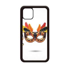 Imagem de Capa Feather Head Happy Carnival of Venice para iPhone 12 Pro Max para Apple Mini Mobile Case