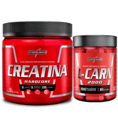Imagem de Creatina Pura 300G + L-Carnitina 60 Caps Integralmedica