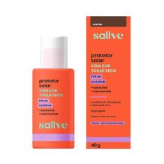 Imagem de Protetor Solar Facial Creme Fps 60 Sallve 100 40G