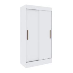 Imagem de Guarda Roupa Lyon 2 Portas 2 Gavetas Branco - Doripel