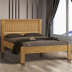 Imagem de Cama Casal Com Colchão 138x188 Cinamomo Off White Deper Jm Móveis