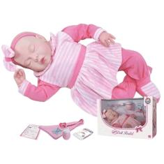 Imagem de Boneca Bebê Realista Luana Estilo Reborn com Acessórios