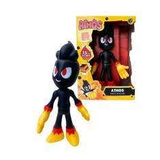 Imagem de Boneco Athos Grande Vinil Articulado Lancamento Algazarra