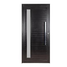 Imagem de Porta Lambril de Giro com Puxador e Visor Esquerda Topsul 210x100cm Esquadrisul Preto