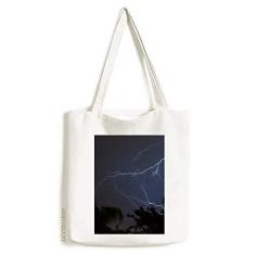 Imagem de Bolsa de lona com estampa florestal, ciência, natureza, paisagem, sacola de compras, bolsa casual