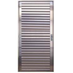 Imagem de Porta De Alum nio Palheta Brilhante Linha 25 - Dc Lado: Medid