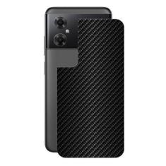 Imagem de Película Para Xiaomi Poco M4 5G - Traseira De Fibra De Carbono Preta -