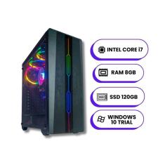 Imagem de Pc Computador Cpu Intel Core I7 + Ssd 120gb, 8gb Memória Ram